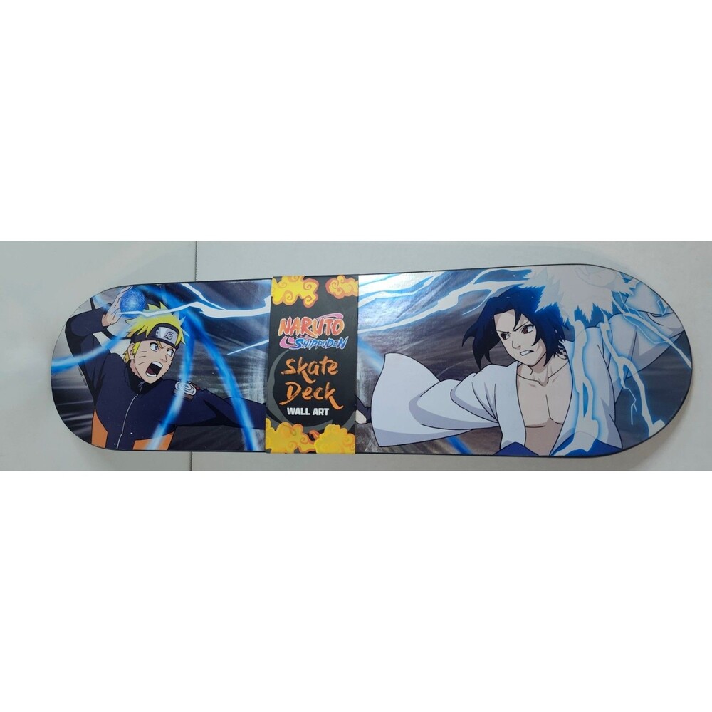 RARE Sasuke/Naruto Shippuden SkateDeck Anime Wall Art-New